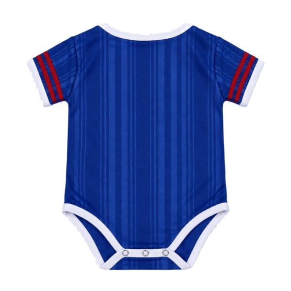 Manchester United Away Baby 2026/27 blue bodysuit back view