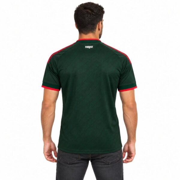 Nottingham Forest Away Jersey 2026/27 back view with FOREST neck print