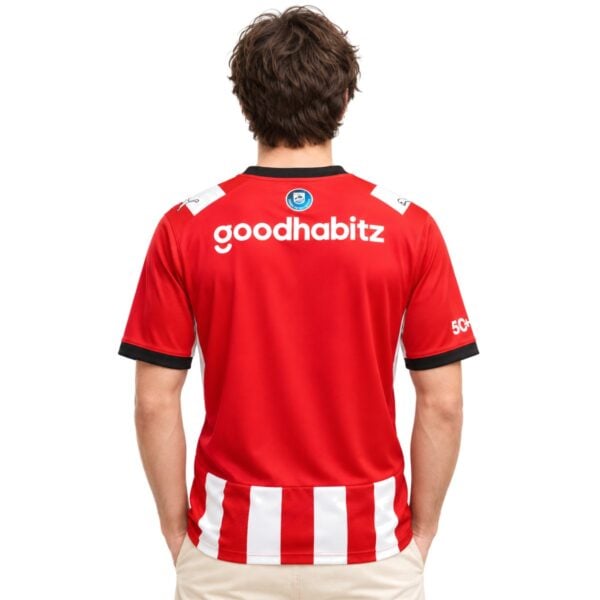 PSV Eindhoven Home Jersey 2026/27 – back with Goodhabitz