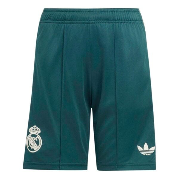 Real Madrid Away Shorts 2026/27 teal green front view