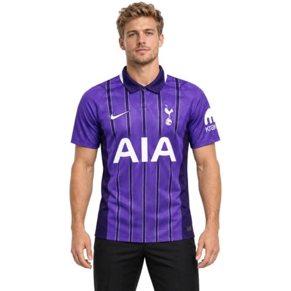 Tottenham Hotspur Third Jersey 2026/27 purple front view with white AIA sponsor