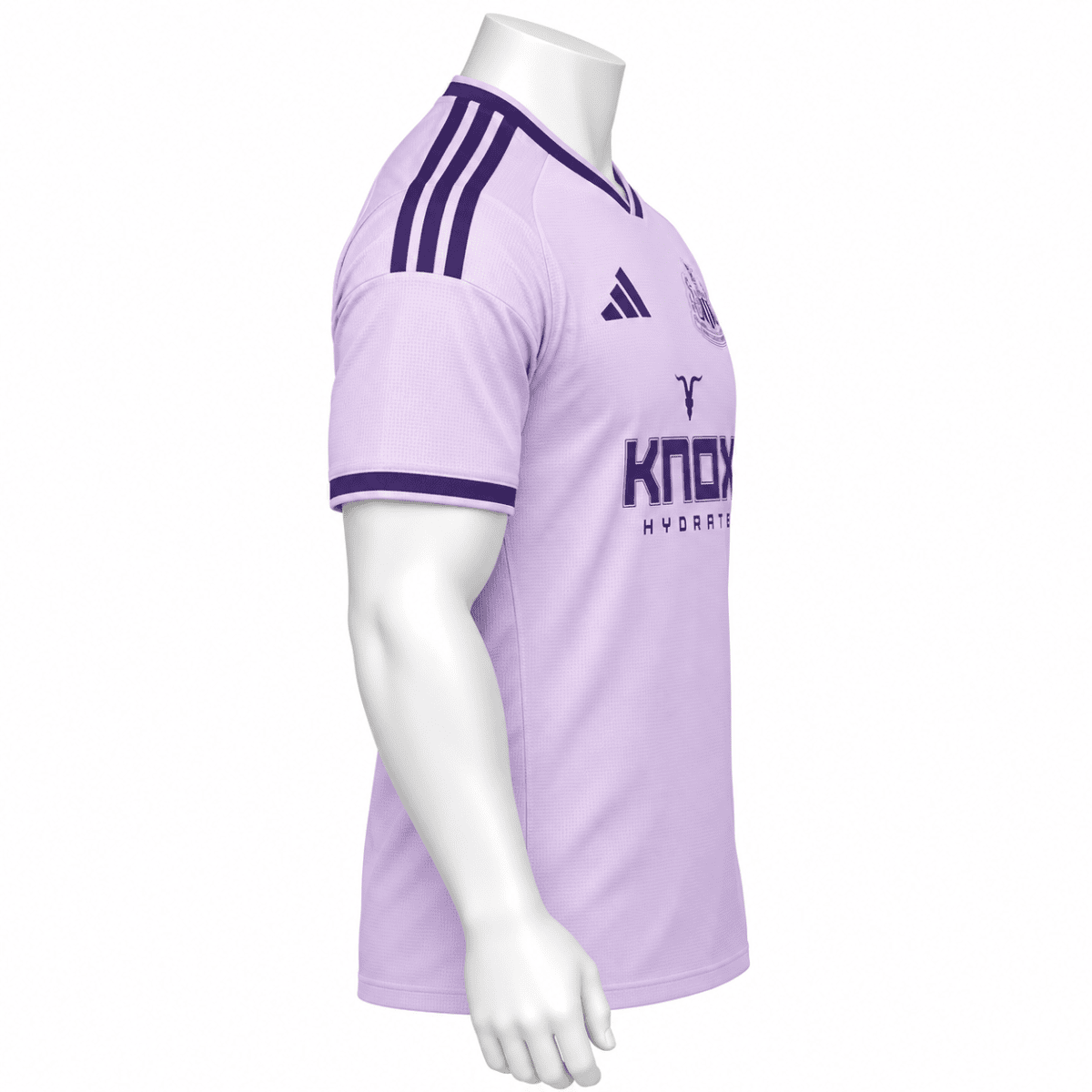Newcastle United third kit jersey 2026/27 in purple with black accents.