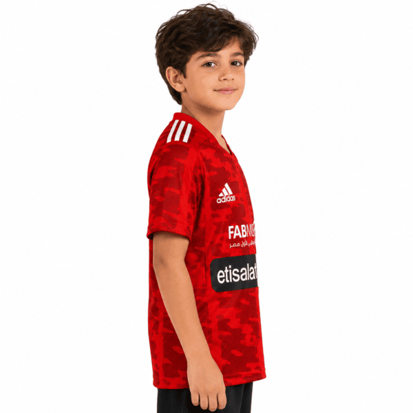 AL Ahly Club Home Jersey Kids 2022/23 - kid model side