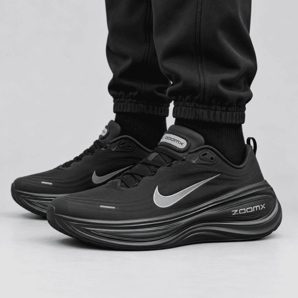 Nike Vomero Plus Black - on feet side