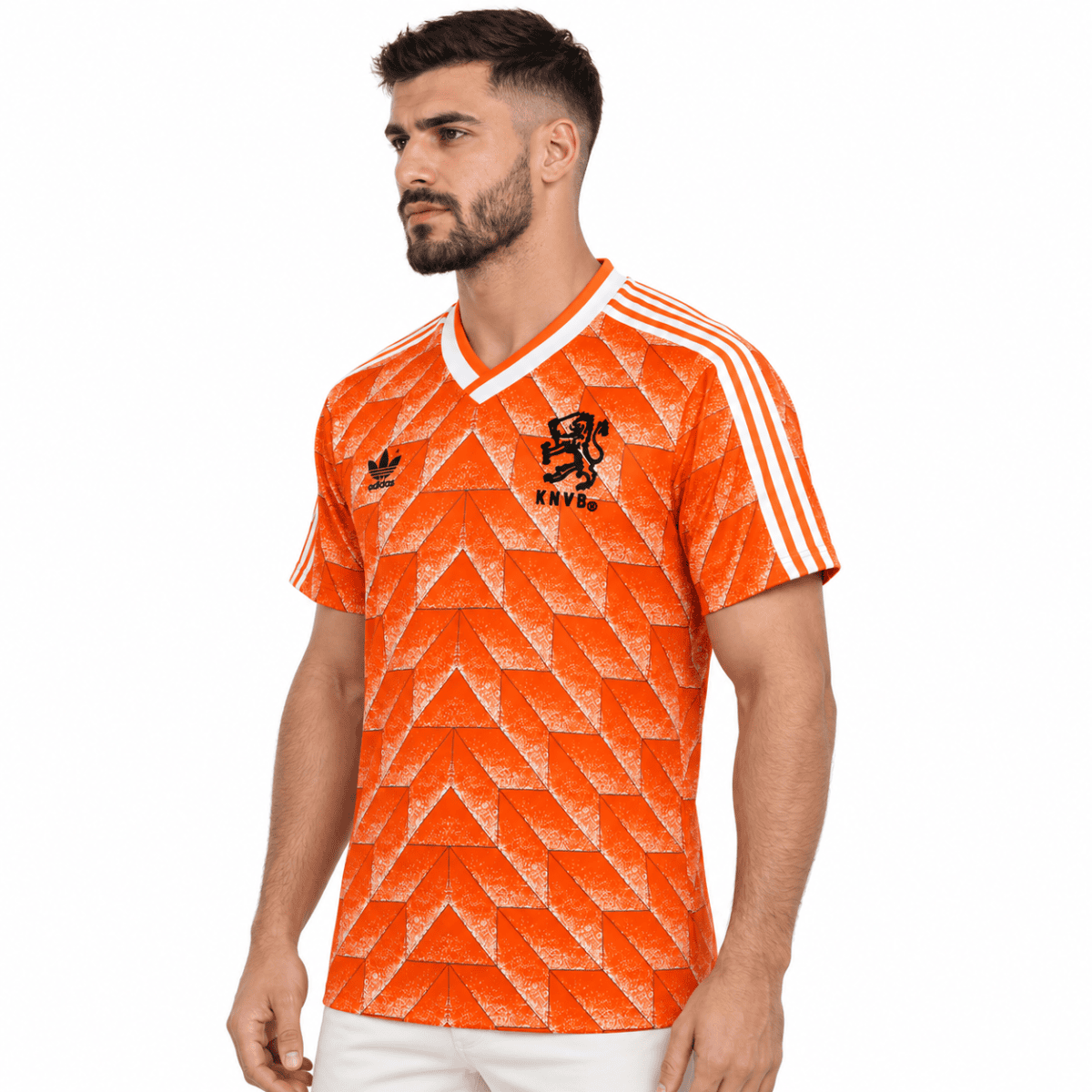 Netherlands 1988 Home Classic Jersey - angle