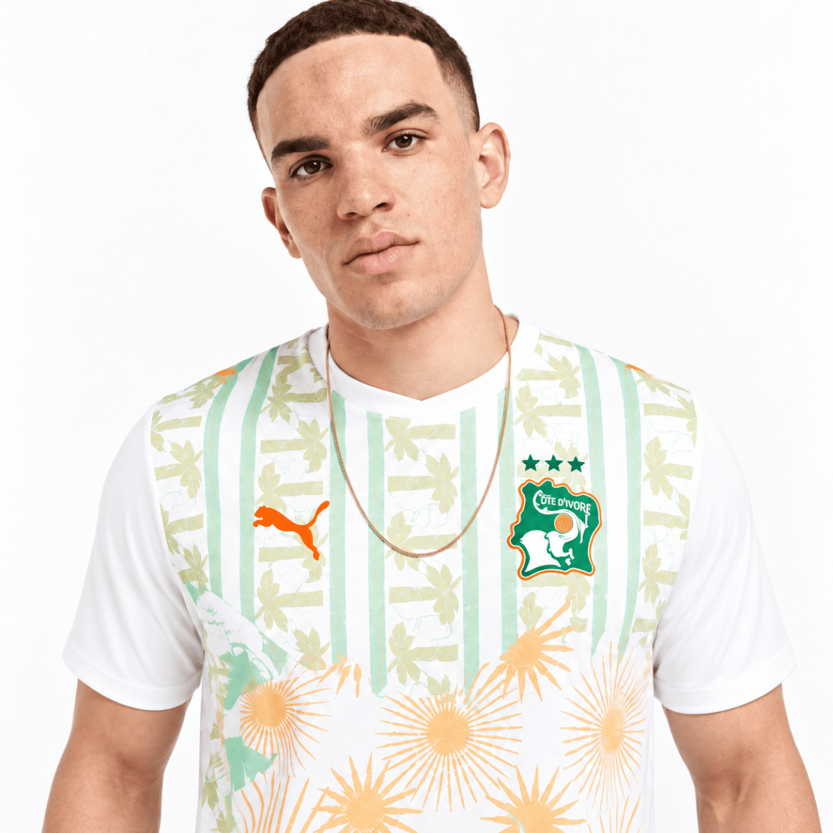 Ivory Coast Away World Cup Jersey 2026 - chest detail