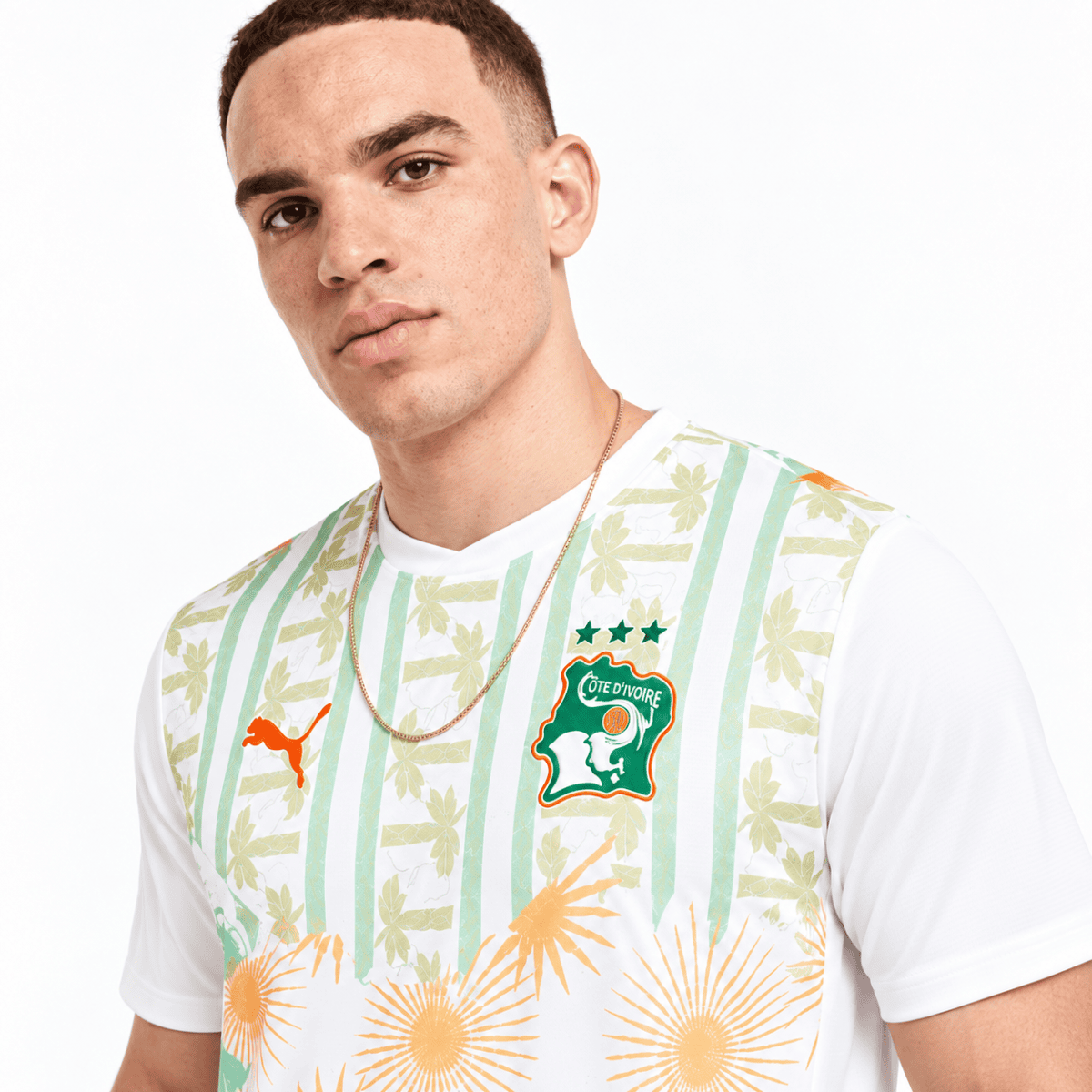 Ivory Coast Away World Cup Jersey 2026 - crest detail