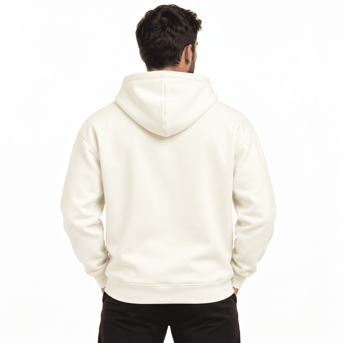 Argentina White Hoodie 2025 - model back