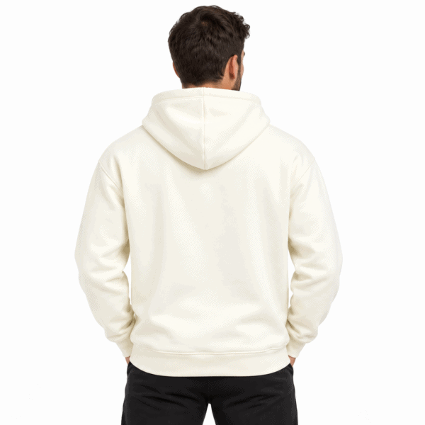 Argentina White Hoodie 2025 - model back