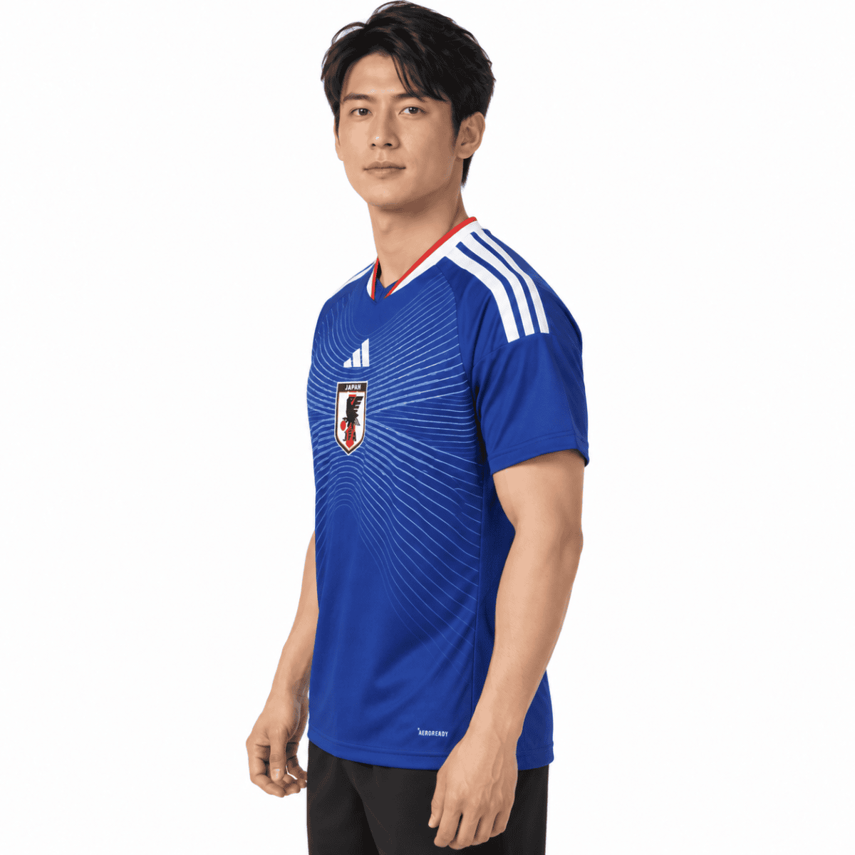Japan Home World Cup Jersey 2026 - model side