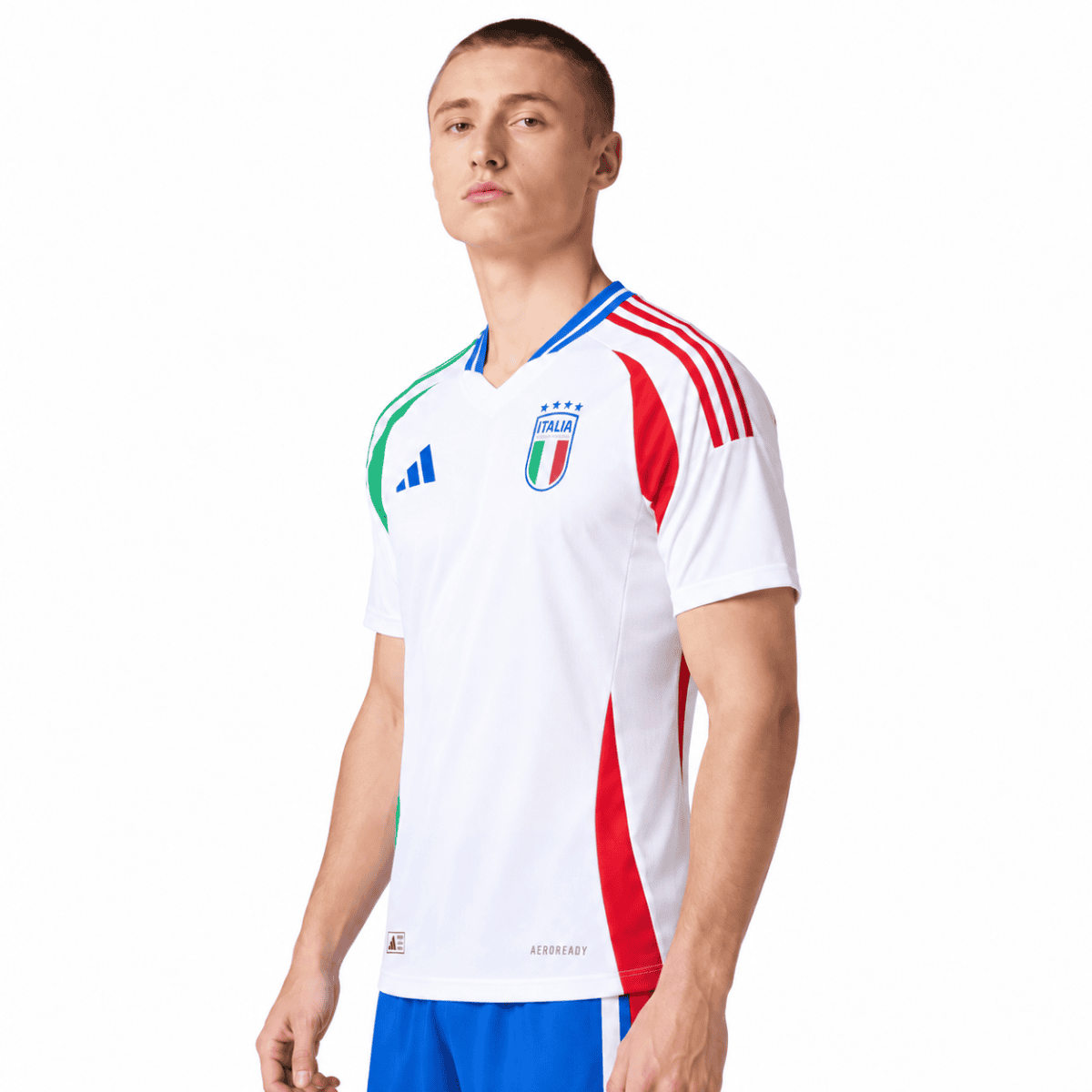 Italy Away Jersey 2024 - model side
