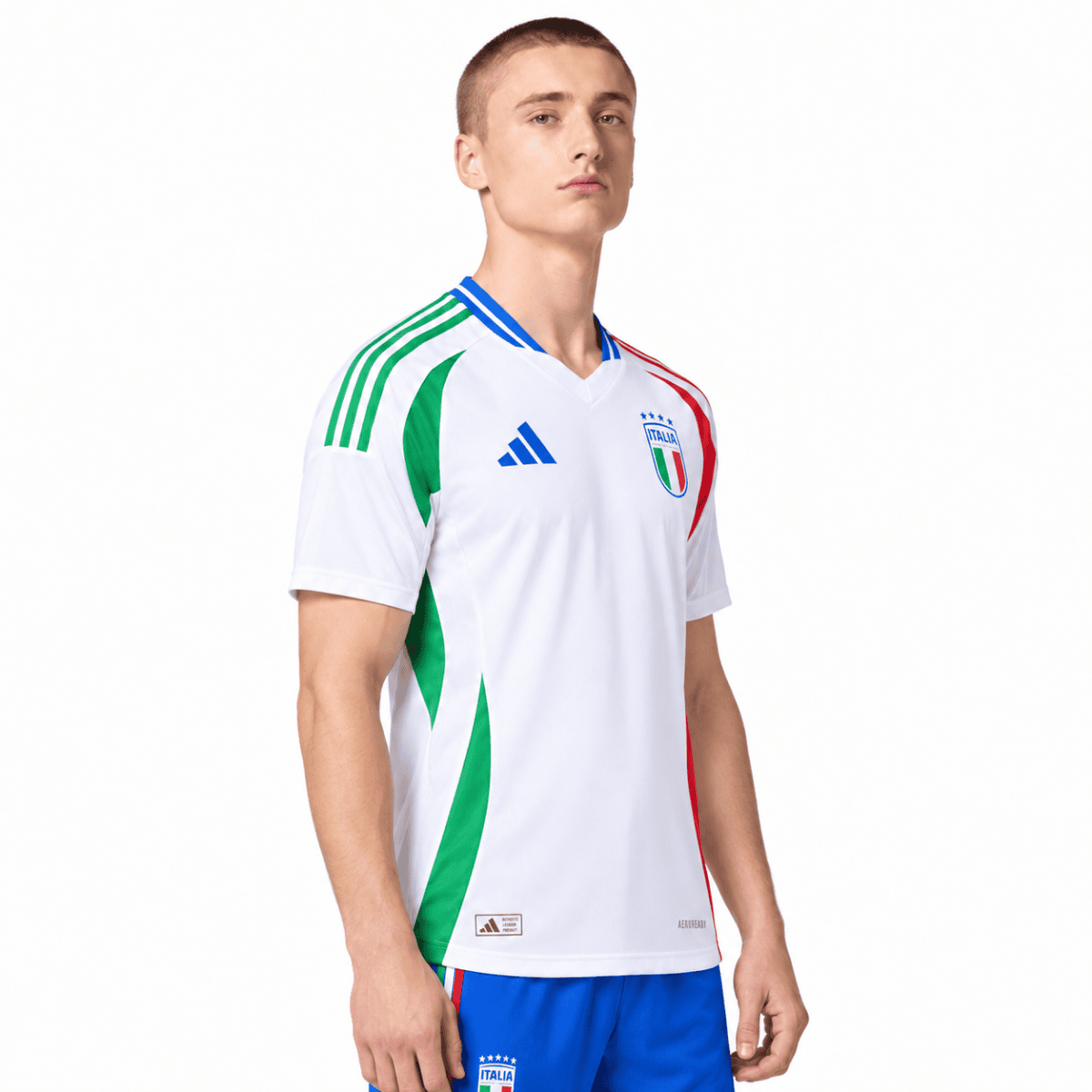 Italy Away Jersey 2024 - model angle