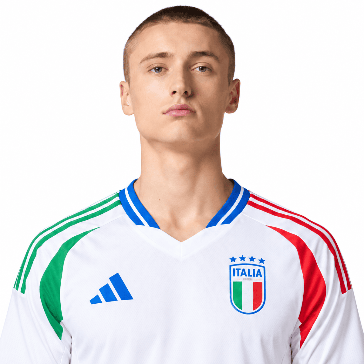 Italy Away Jersey 2024 - chest detail