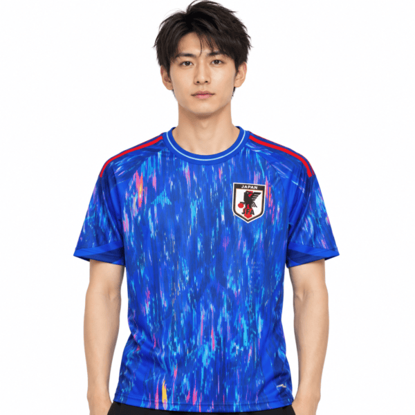 ChatGPT Image Oct 12 2026 07_59_06 PM-1 - UAE SPORT STORE Japan Special Edition Blue Jersey 2024/25 - model front