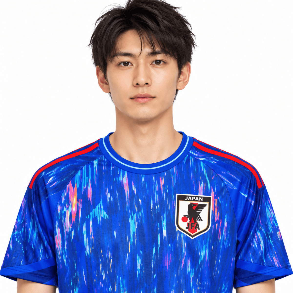 Japan Special Edition Blue Jersey 2024/25 - chest detail