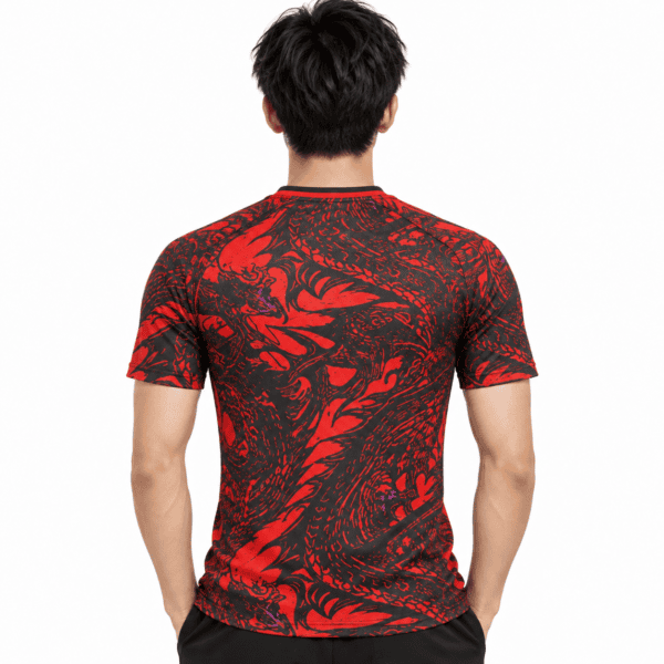 Japan Special Edition Red Player Version Jersey 2024/25 - model back