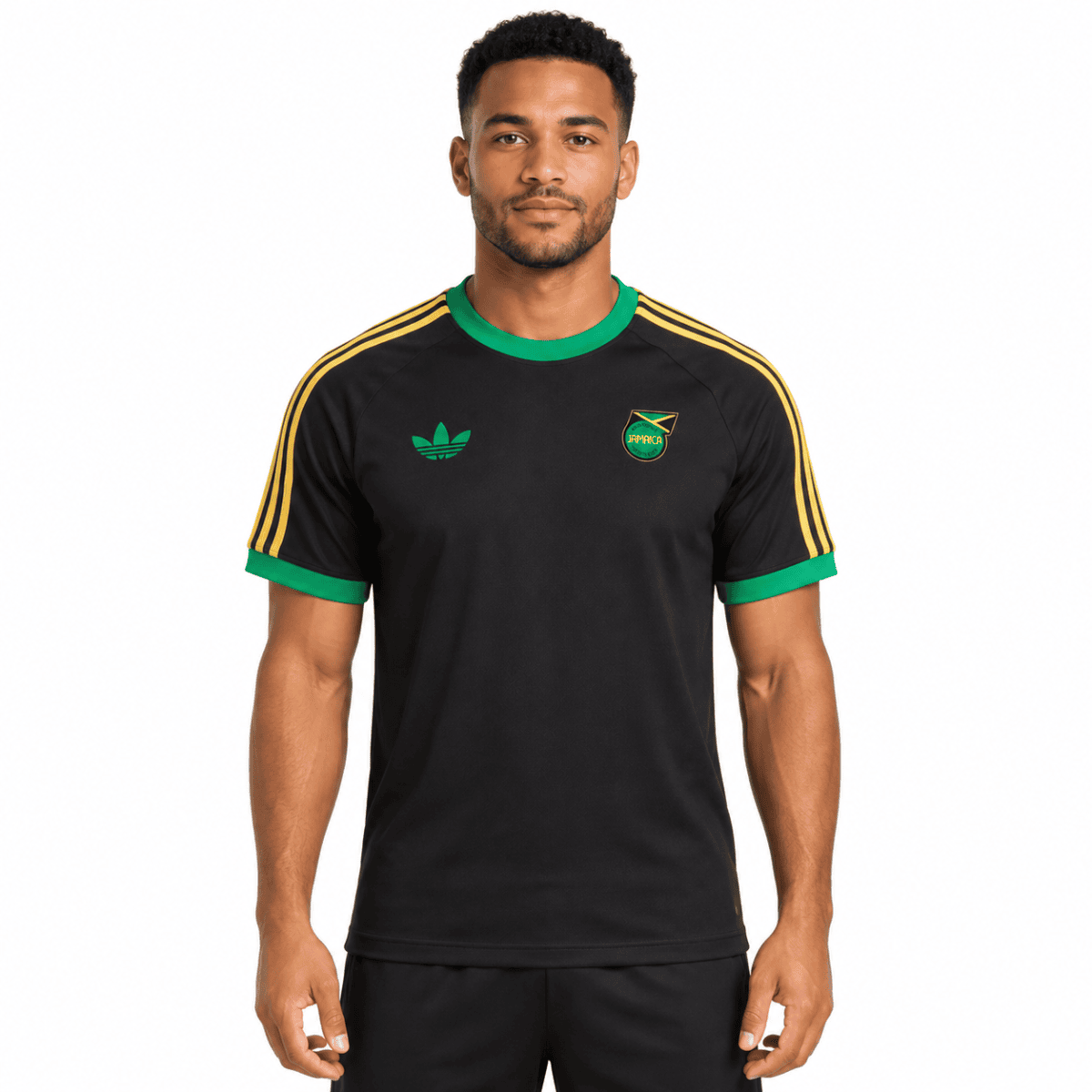 Jamaica Adicolor 3-Stripes Tee - model front