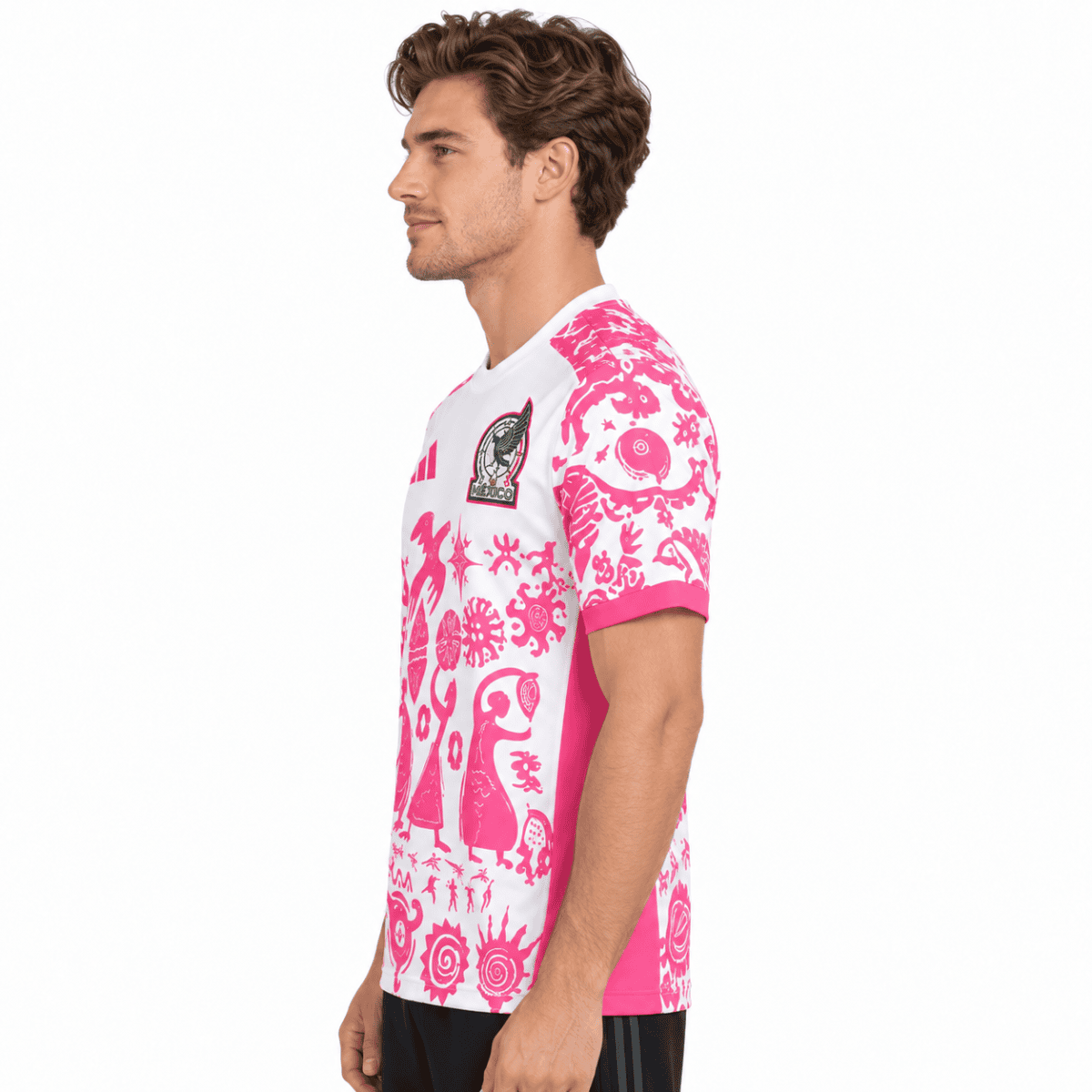 Mexico Louis Vuitton Special Edition Jersey - model angle