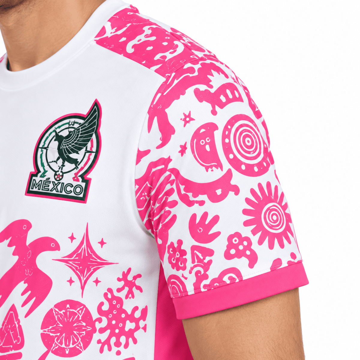 Mexico Louis Vuitton Special Edition Jersey - sleeve detail