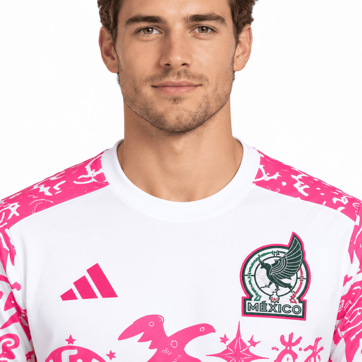 Mexico Louis Vuitton Special Edition Jersey - chest detail
