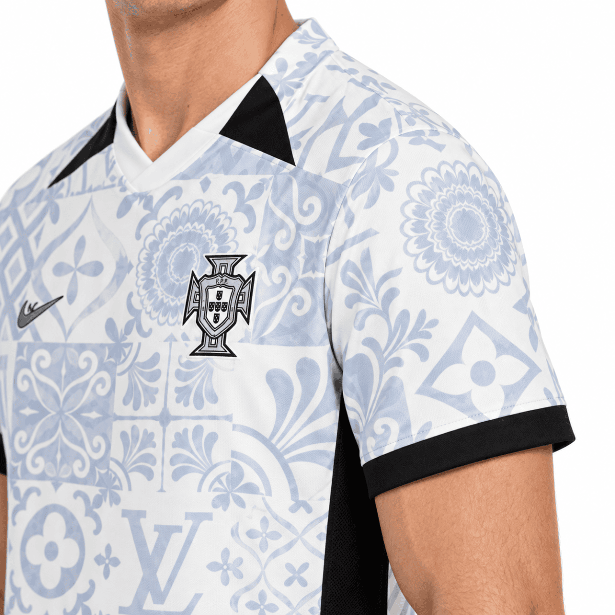 Portugal x Louis Vuitton Jersey 2024 - chest detail