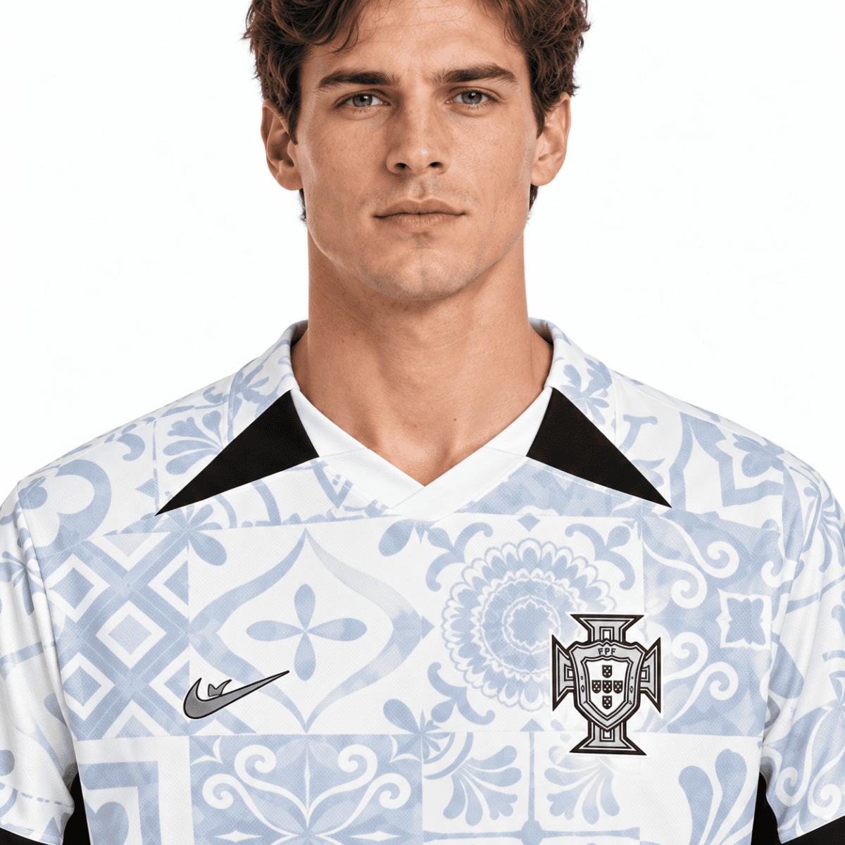 Portugal x Louis Vuitton Jersey 2024 - front close-up