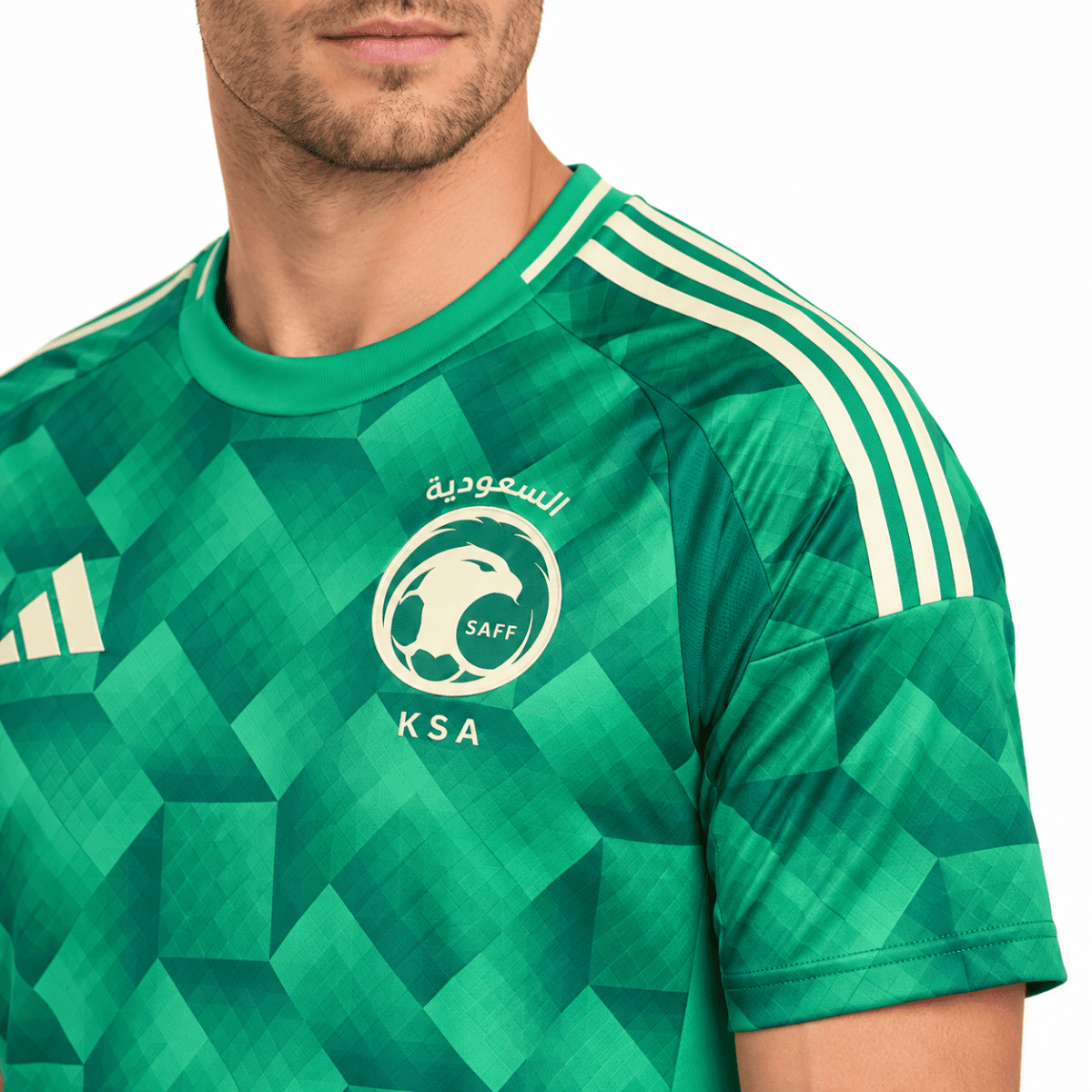 Saudi Arabia Home Jersey 2024/25 - chest detail