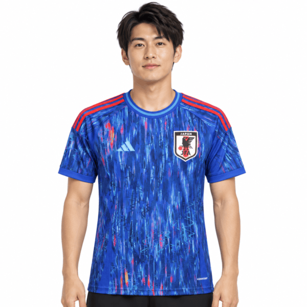 ChatGPT Image Oct 13 2026 02_49_01 PM-1 - UAE SPORT STORE Japan Special Edition Blue Jersey 2024/25 - model front