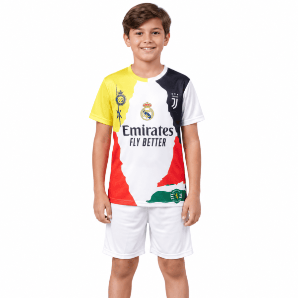 ChatGPT Image Oct 13 2026 03_08_55 PM-1 - UAE SPORT STORE Ronaldo CR7 Special Edition Kids Kit - kid front