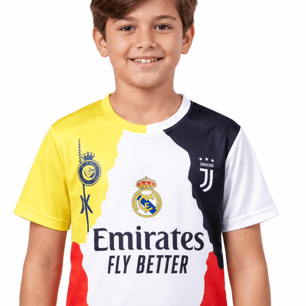 Ronaldo CR7 Special Edition Kids Kit - chest detail