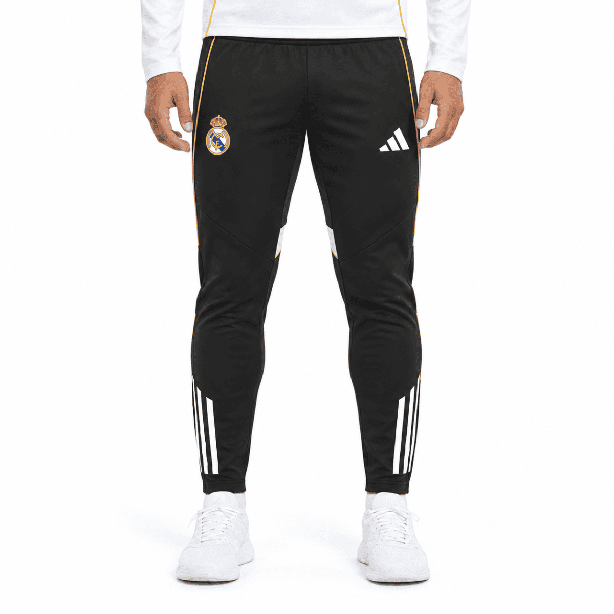 Real Madrid Junior White Tracksuit - track pants
