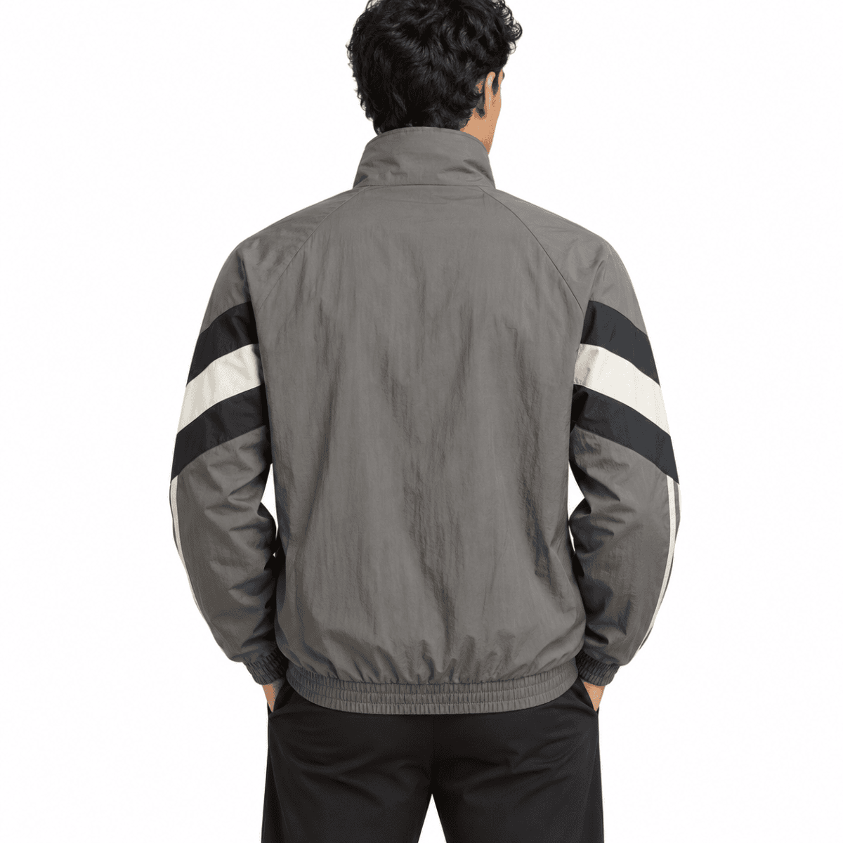 Real Madrid Retro Jacket Windbreaker 24/25 - model back