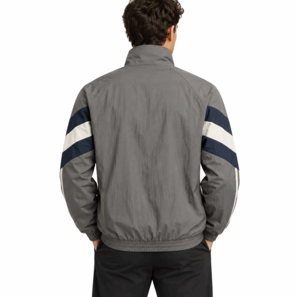 Real Madrid Retro Jacket Windbreaker 24/25 - model back