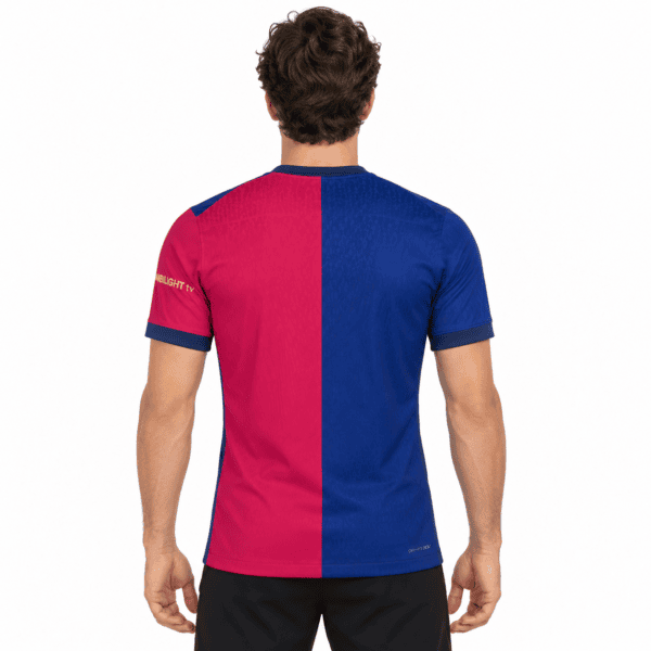 Barcelona Home Player Version Travis Scott Jersey 2024/25 - model back