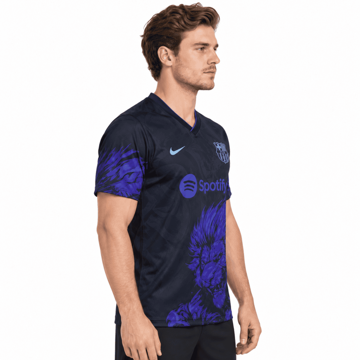 Barcelona Catalan Roar Special Edition Jersey 2024/25 - model side