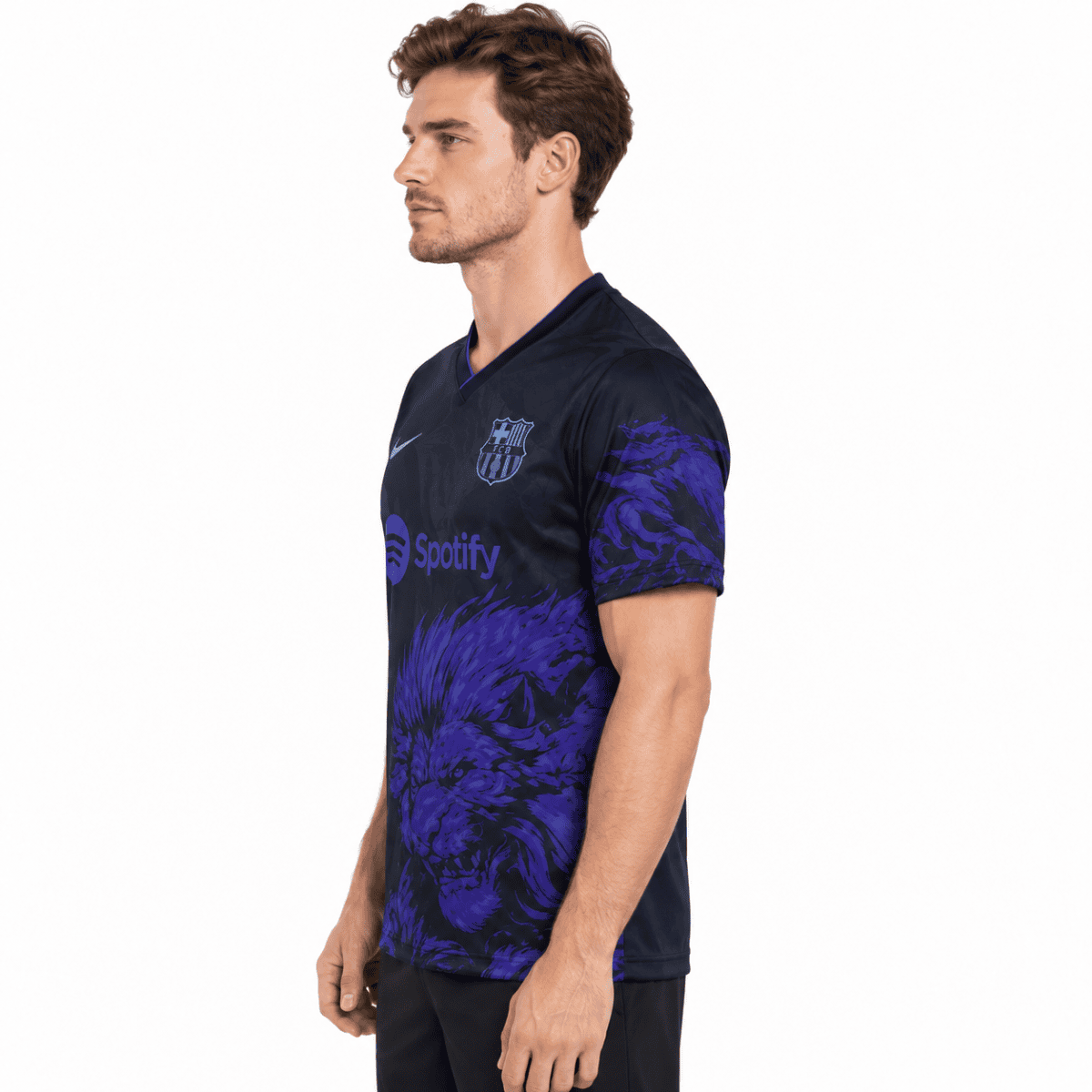 Barcelona Catalan Roar Special Edition Jersey 2024/25 - model angle