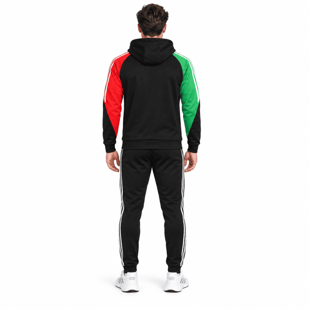 Arsenal Hoodie Tracksuit 2025 - hood up front
