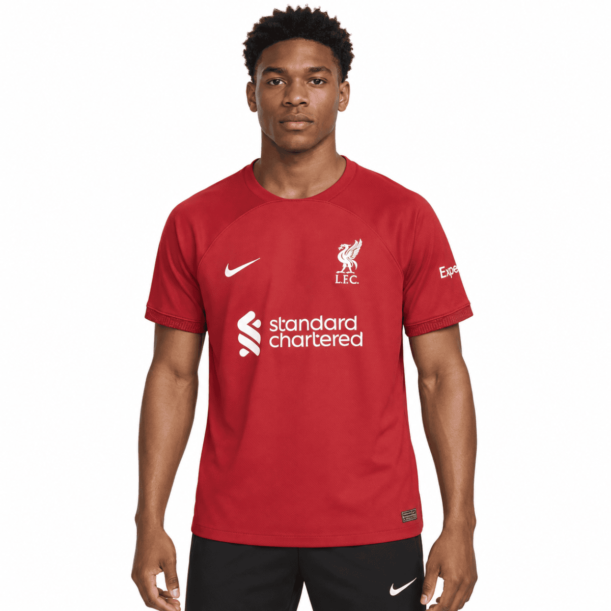 Liverpool Home Jersey 2022/23 - model front