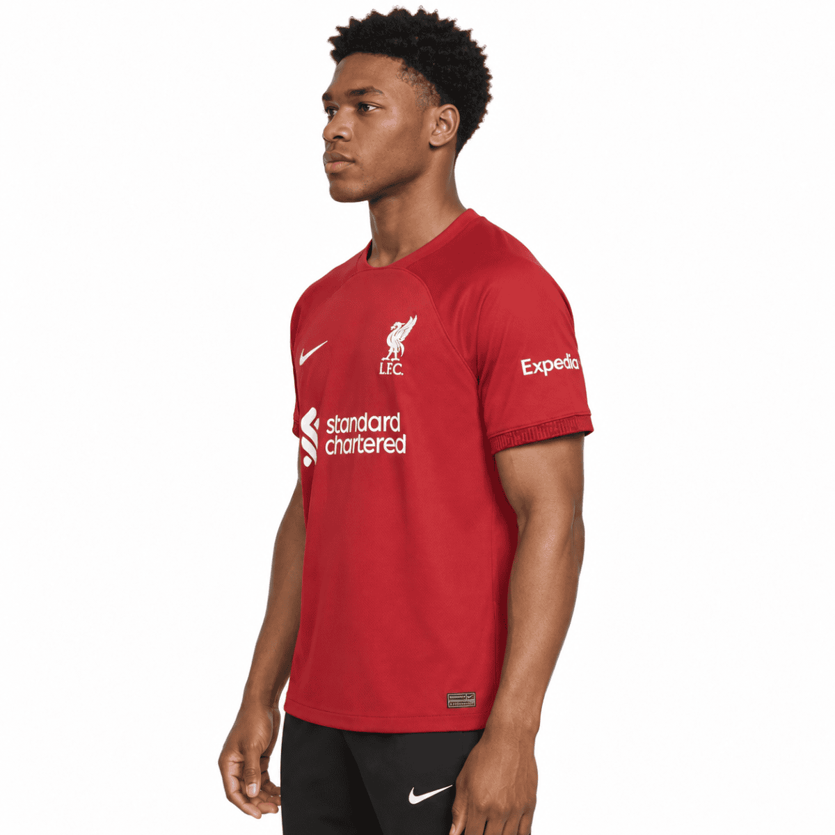 Liverpool Home Jersey 2022/23 - model side