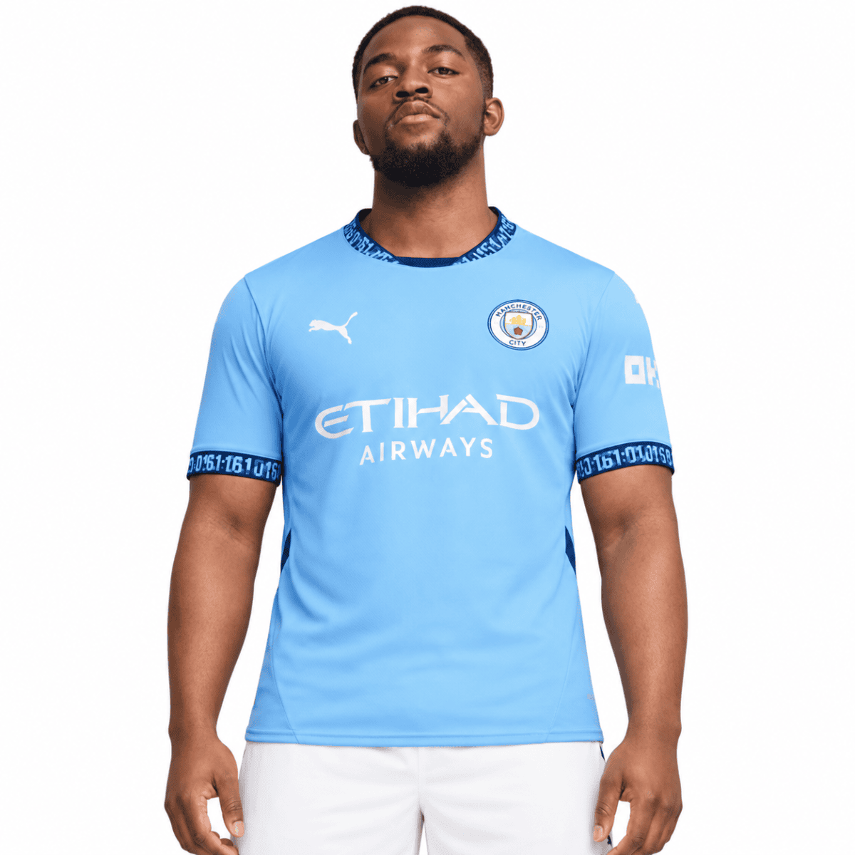 Manchester City Home Jersey 2024/25 - model front
