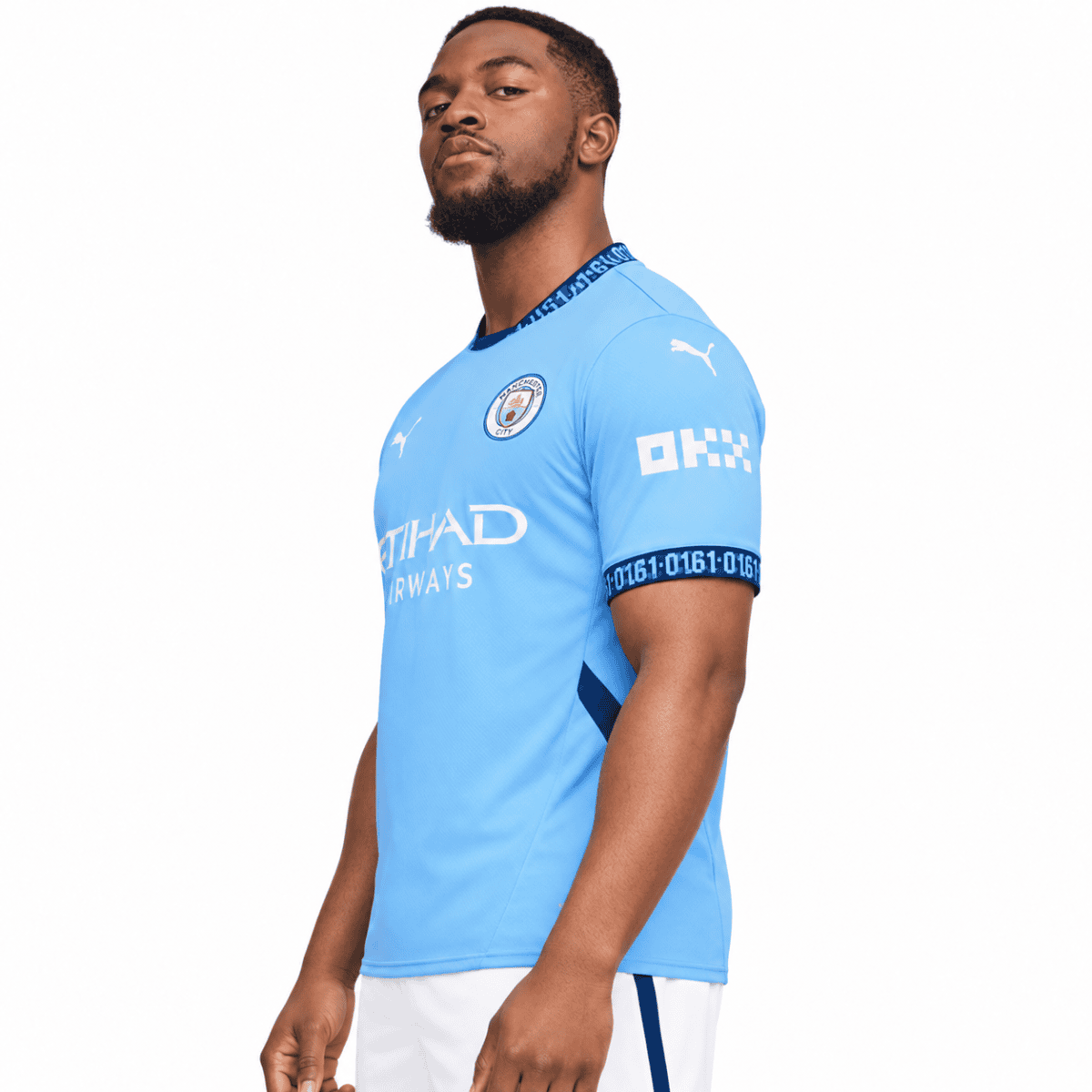 Manchester City Home Jersey 2024/25 - model angle