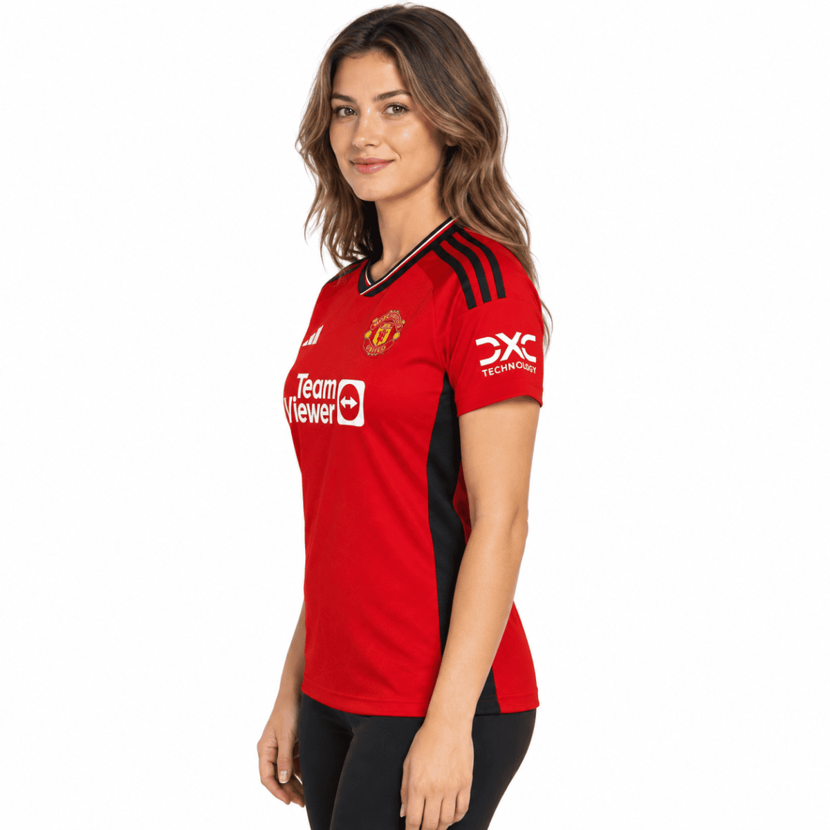 Manchester United Home Women Jersey 2023/24 - model angle