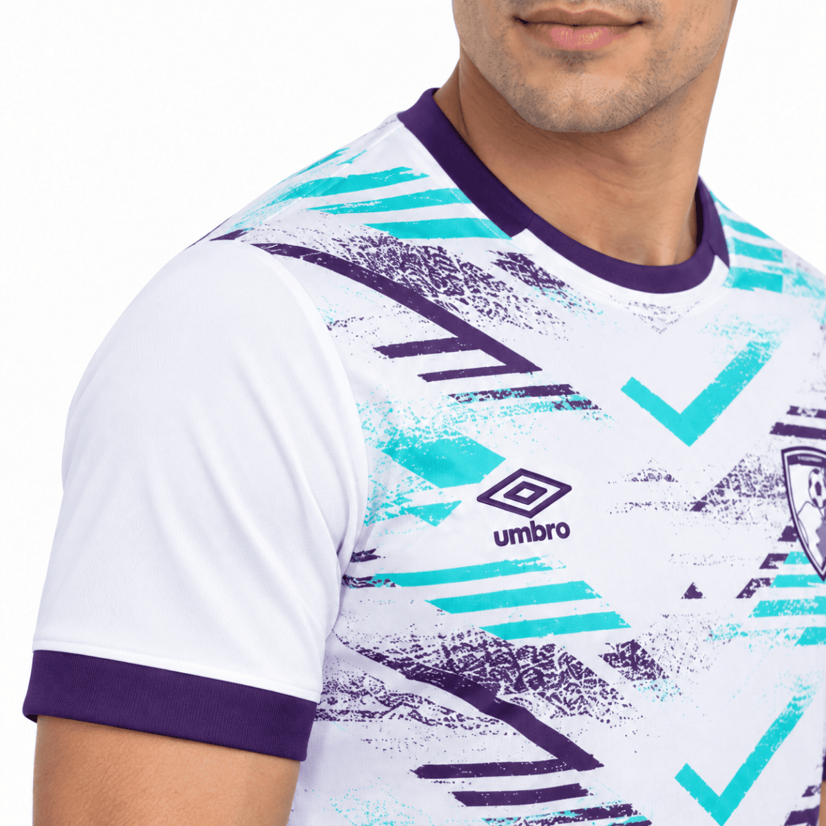 Bournemouth Away Jersey 2024/25 - chest detail