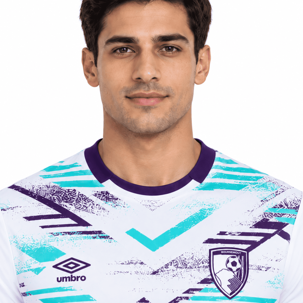 Bournemouth Away Jersey 2024/25 - collar close-up
