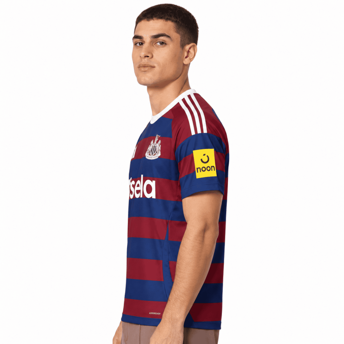 Newcastle United Away Jersey 2024/25 - model angle