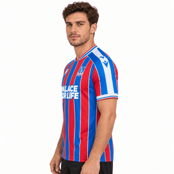 Crystal Palace Home Jersey 2025/26 - model side