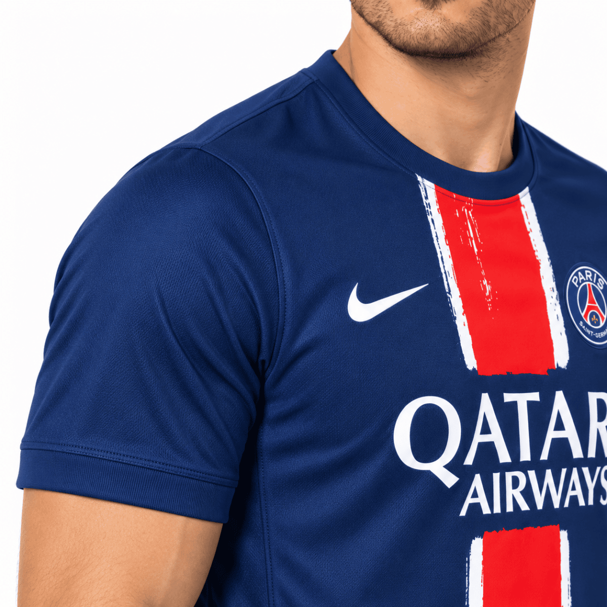 PSG Home Player Version Jersey 2024/25 - chest detail