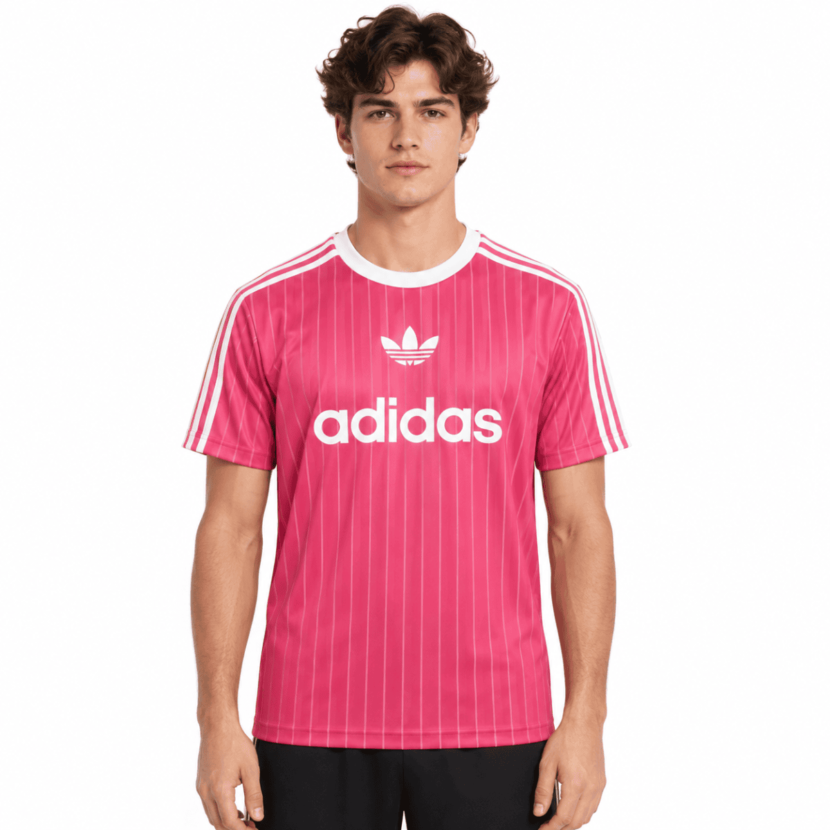 Adidas Adicolor T-shirt Pink - model front