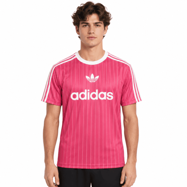 ChatGPT Image Oct 16 2026 01_48_18 PM-1 - UAE SPORT STORE Adidas Adicolor T-shirt Pink - model front