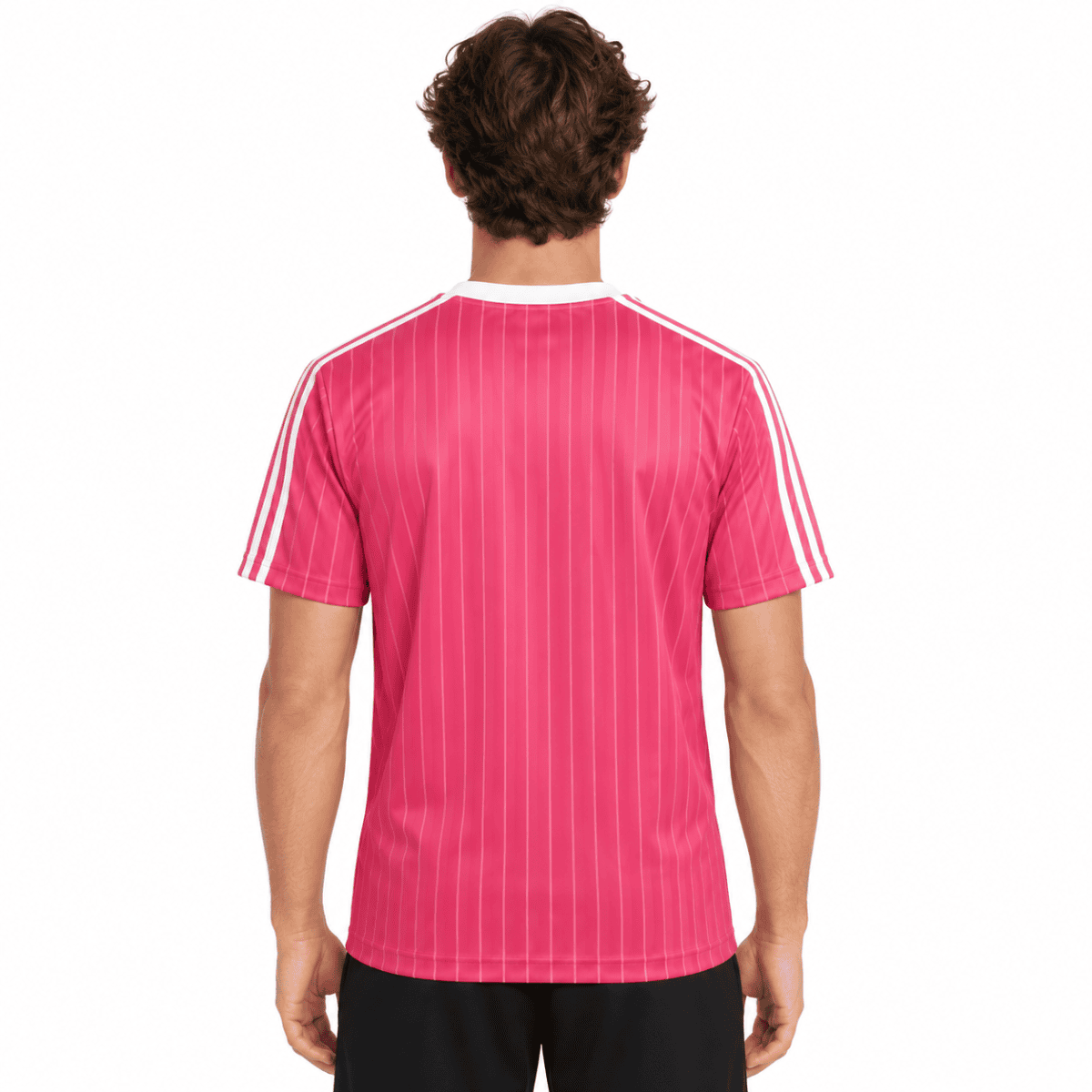 Adidas Adicolor T-shirt Pink - model back